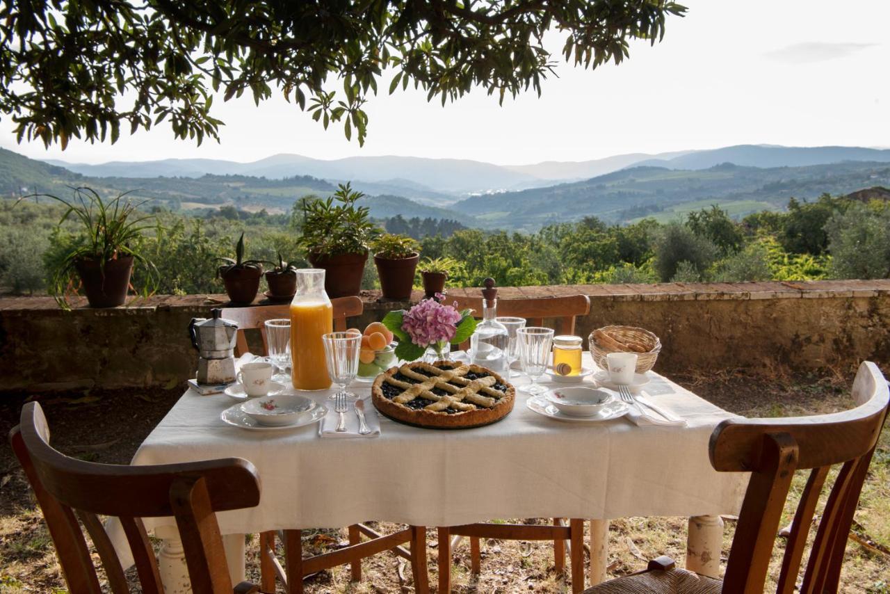 Fattoria Di Caticciano, Elegante Affittacamere Relax E Natura Vicino Firenze Pelago Extérieur photo